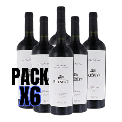 Vino Pequeñas Colecciones Bresesti Arinarnoa pack x 6
