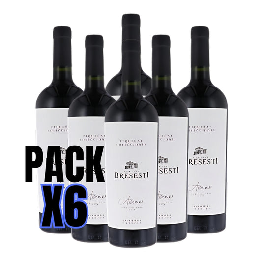 Vino Pequeñas Colecciones Bresesti Arinarnoa pack x 6
