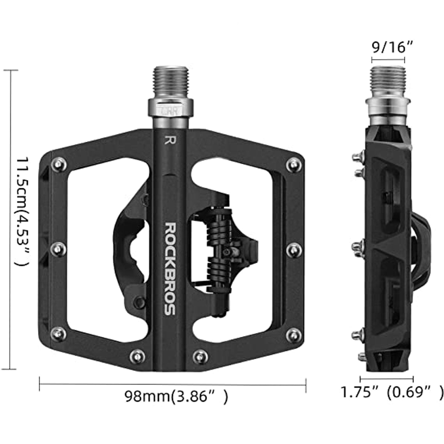 Pedales Doble Propósito Rockbros