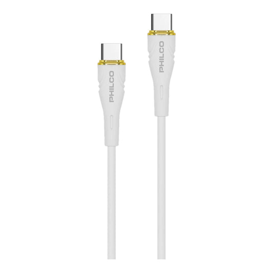 Cable De Silicona Usb C - Usb C Philco 2A 1,2m