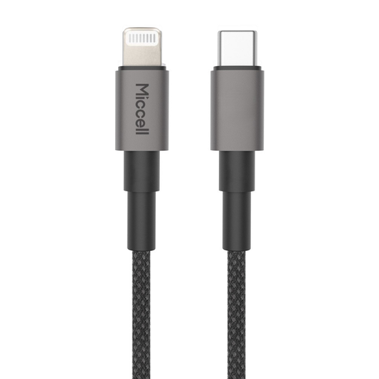 Cable Miccell D34CL Tipo C / Lightning 30W