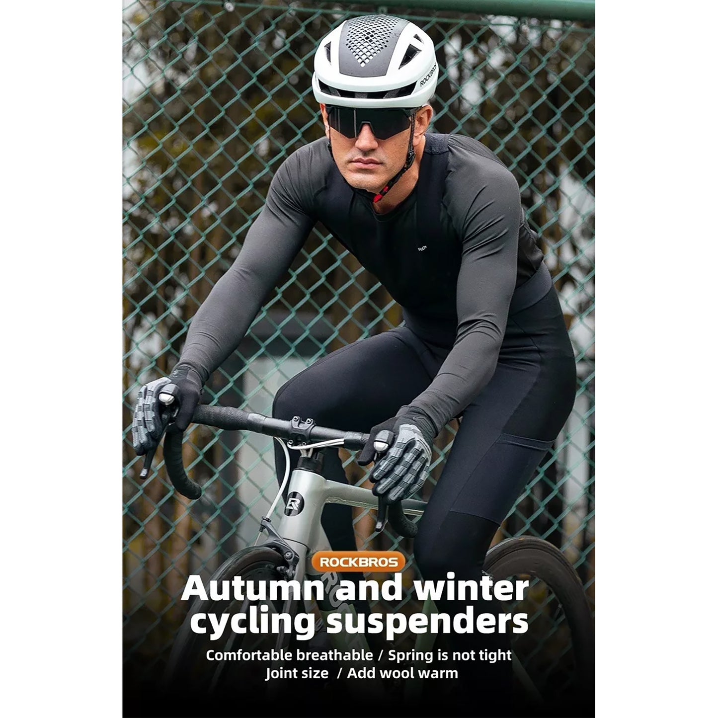 Calza Larga Con Tiradores Ciclismo Rockbros 4XL