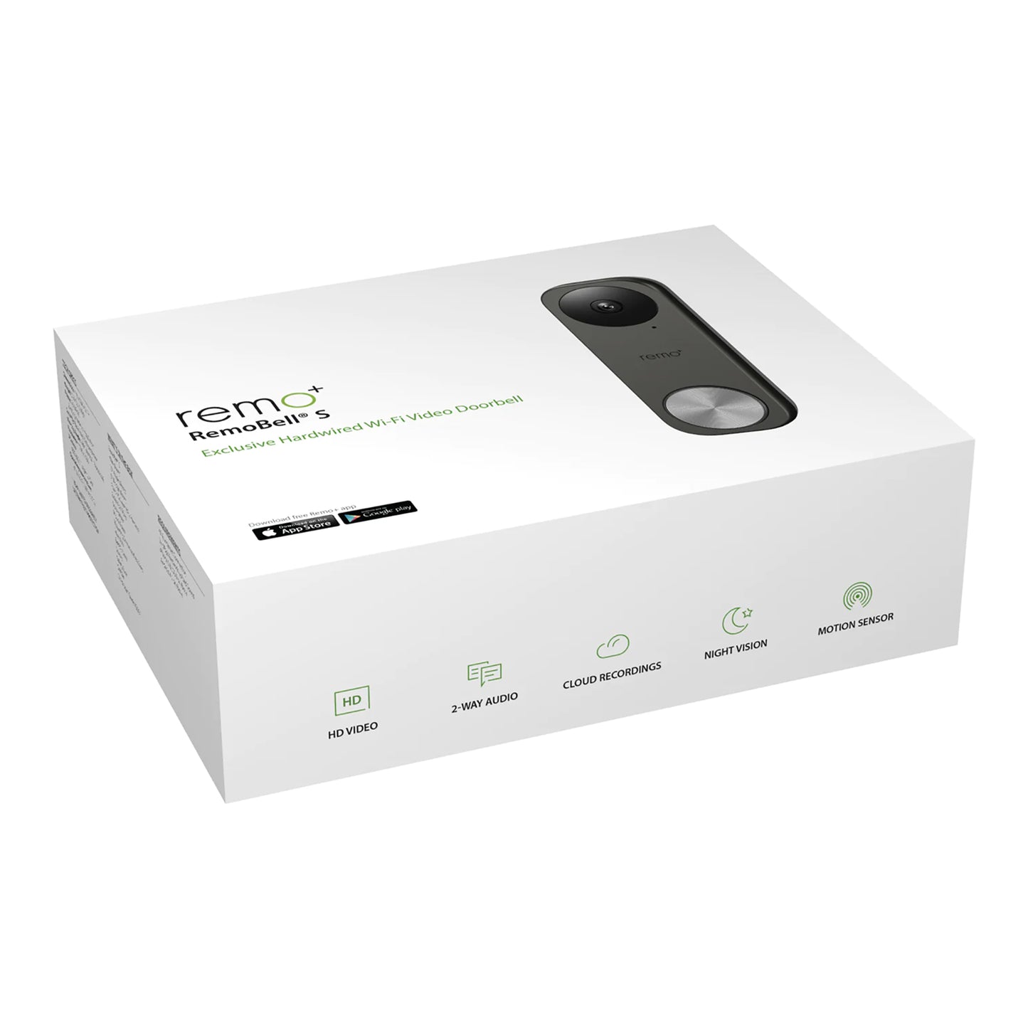 Timbre Con Video Remo+ Visión Nocturna Wifi