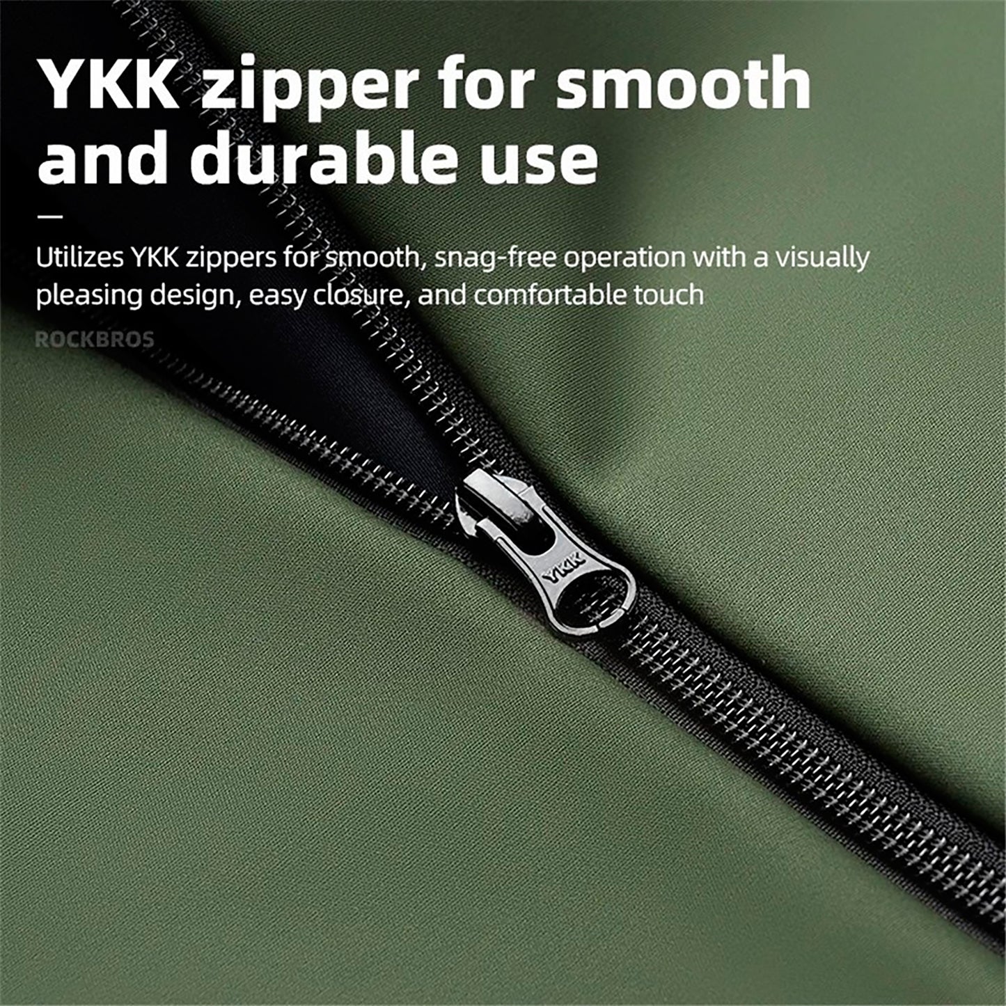 Campera Térmica Rockbros A Prueba De Viento Hombre XL