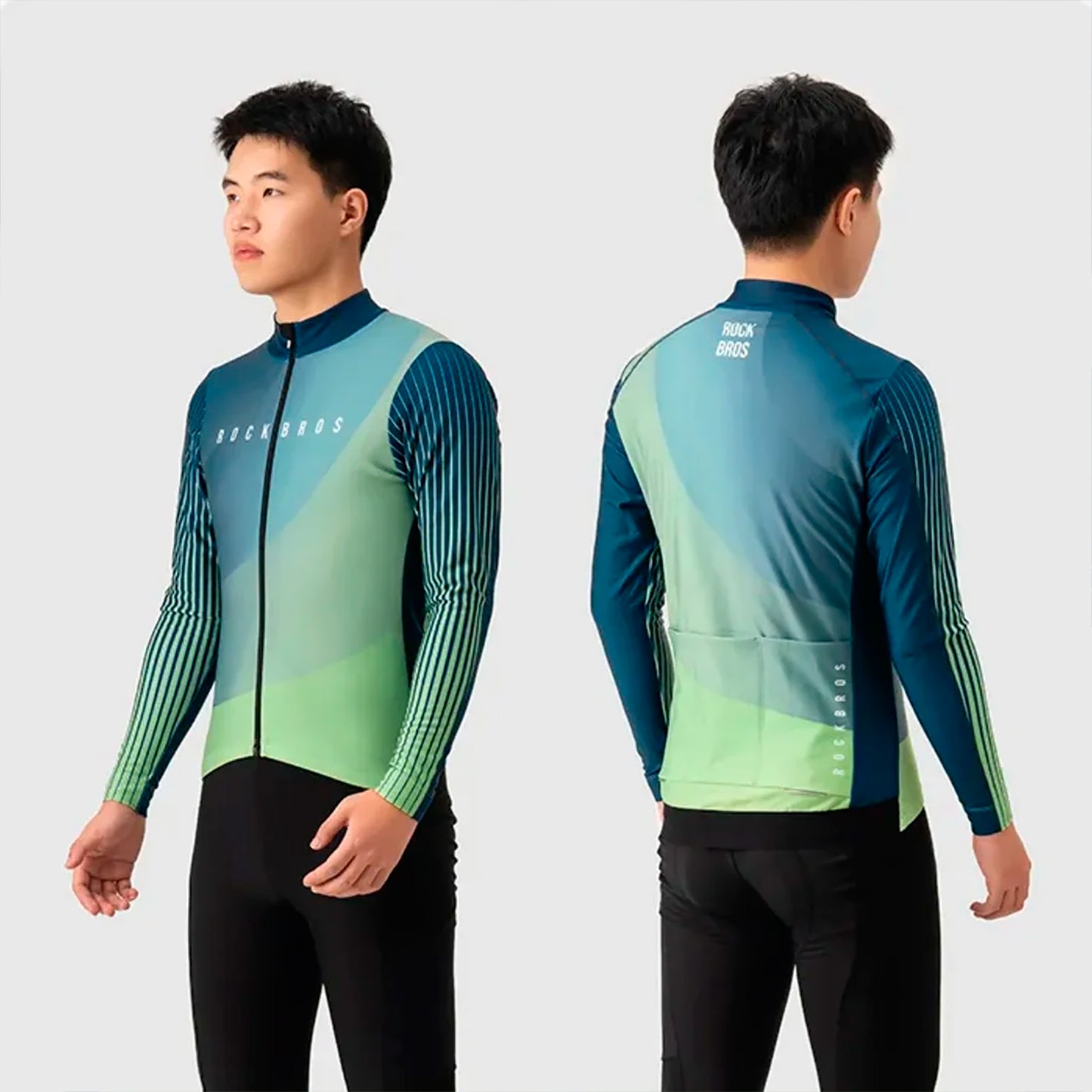 Campera Térmica Rockbros A Prueba De Viento Hombre L