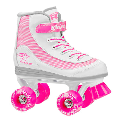Patines Para Niños Roller Derby Firestar Talle 1 Rosa