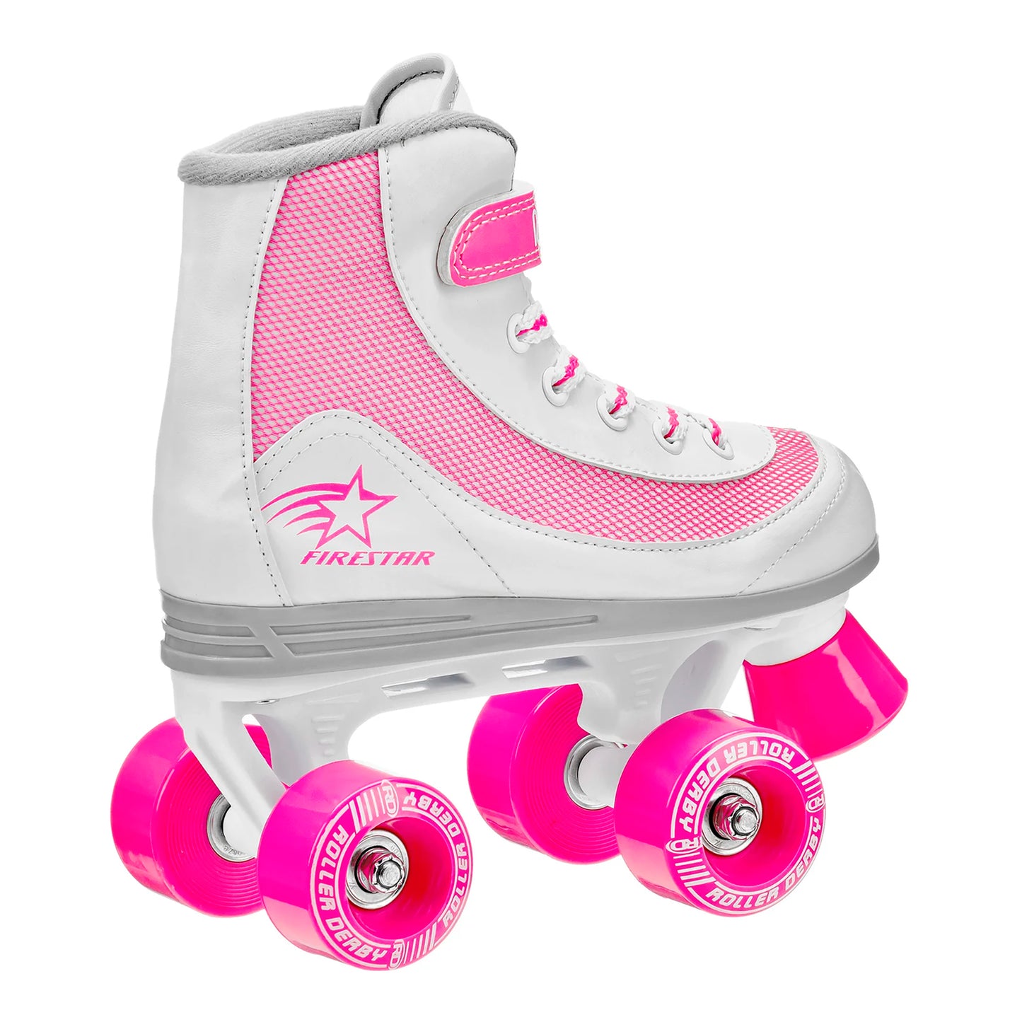 Patines Para Niños Roller Derby Firestar Talle 1 Rosa