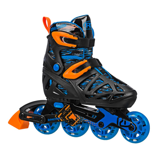 Patines Ajustables Para Niños Roller Derby Tracer Talle 2-5 Azul