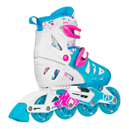 Patines Ajustables Para Niños Roller Derby Tracer Talle 12J-1 Azul