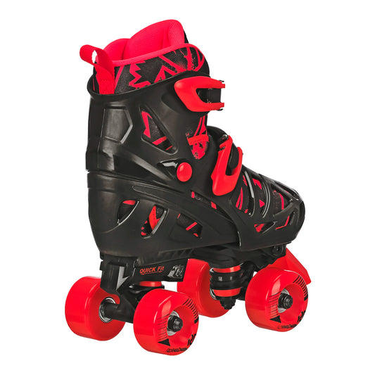 Patines Ajustables Para Niños Roller Derby Trac Star Talle 12J-2 Rojo