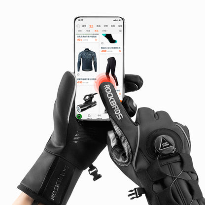 Guantes De Invierno Rockbros Antideslizantes Xl