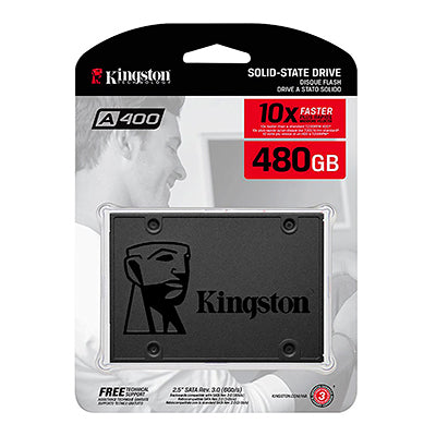 Disco Sólido 2,5'' Kingston A400 480gb Sata III