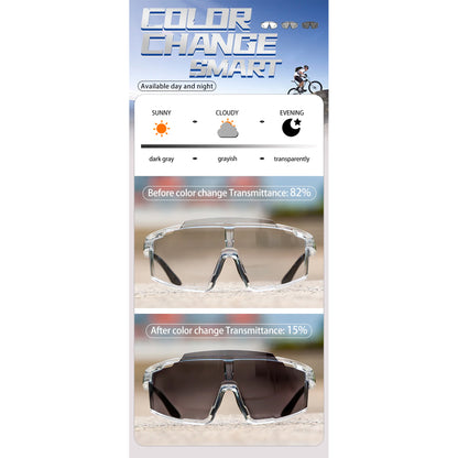 Lentes Deportivos Fotocromáticos Anti-empañamiento Scvcn Uv400
