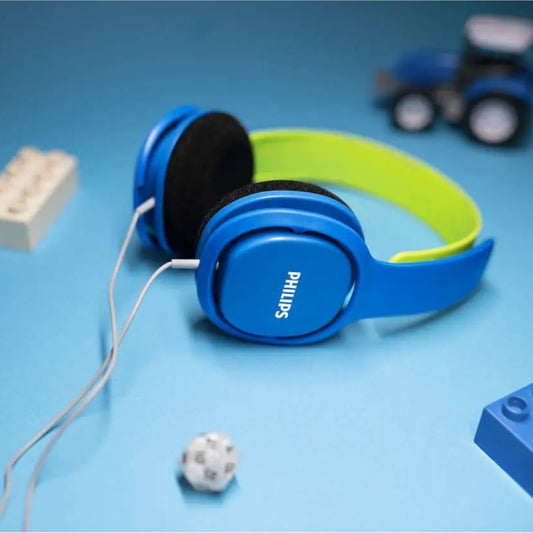 Auriculares Para Niños Philips Shk2000 3,5mm 40mw 32mm Azul