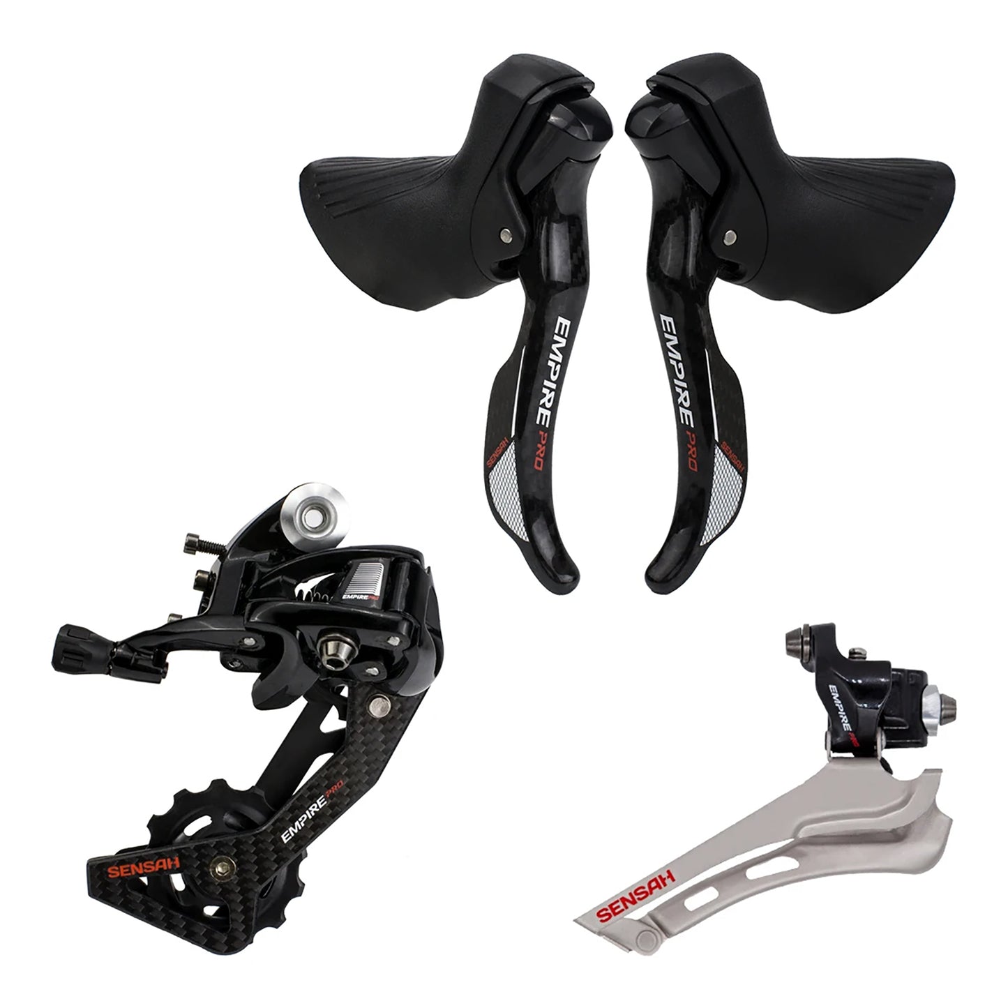 Palancas De Cambio 2x11S Sensah Para Bicicleta De Carretera