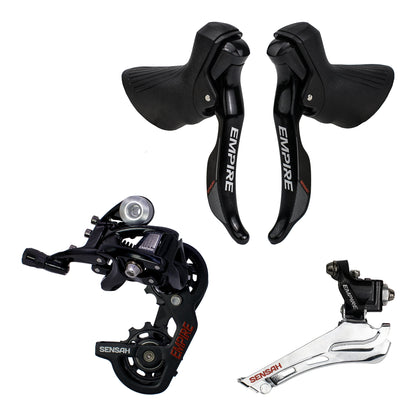 Palancas De Cambio 2x11S Sensah Para Bicicleta De Carretera