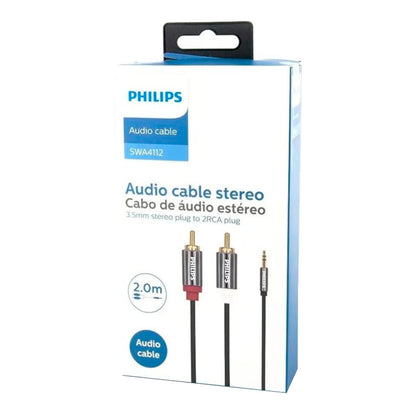 Cable De Audio Philips Swa4112/59 3,5mm - 2RCA 2m