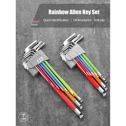 Kit De 9 Llaves Allen En L Thinkrider