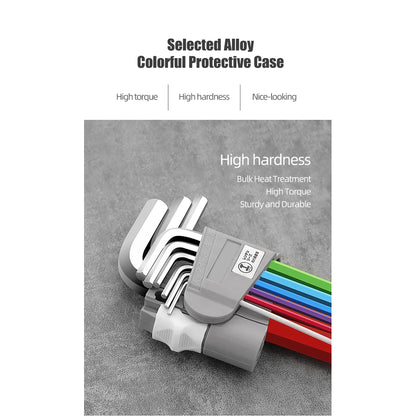 Kit De 9 Llaves Allen En L Thinkrider