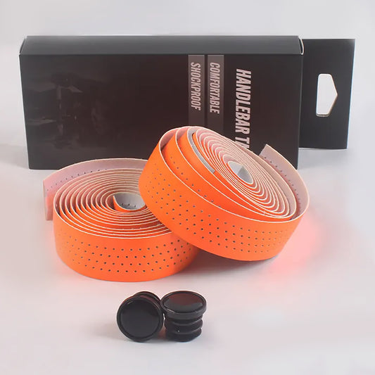 Cinta Para Manillar Perforada 2,15m Naranja