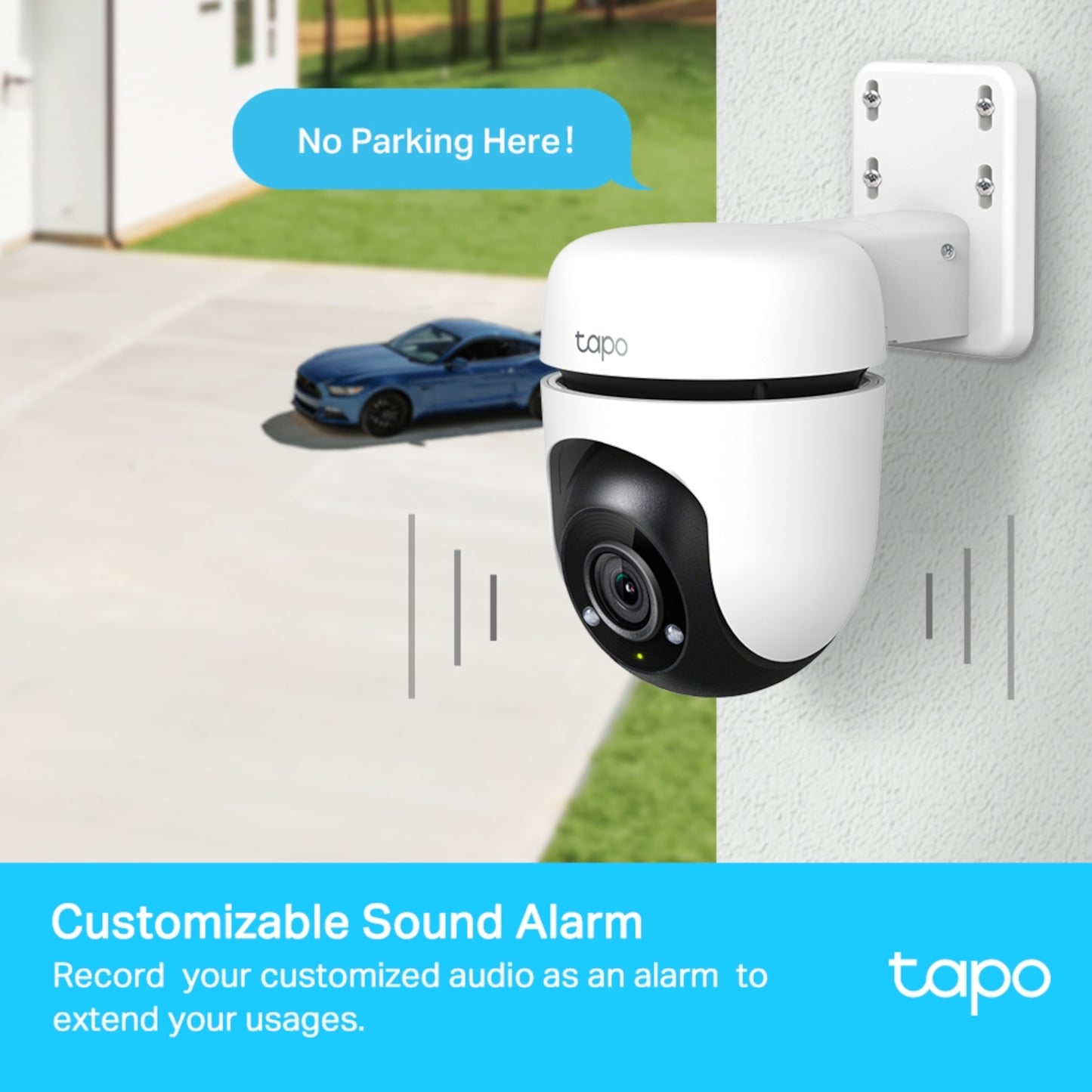 Cámara De Seguridad Tp-Link Tapo C500 Exterior Visión Nocturna 1080p 360°