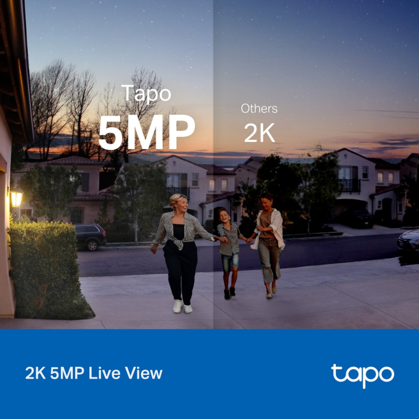 Timbre Con Video Cableado Tapo D130 Visión Nocturna Wifi 2K