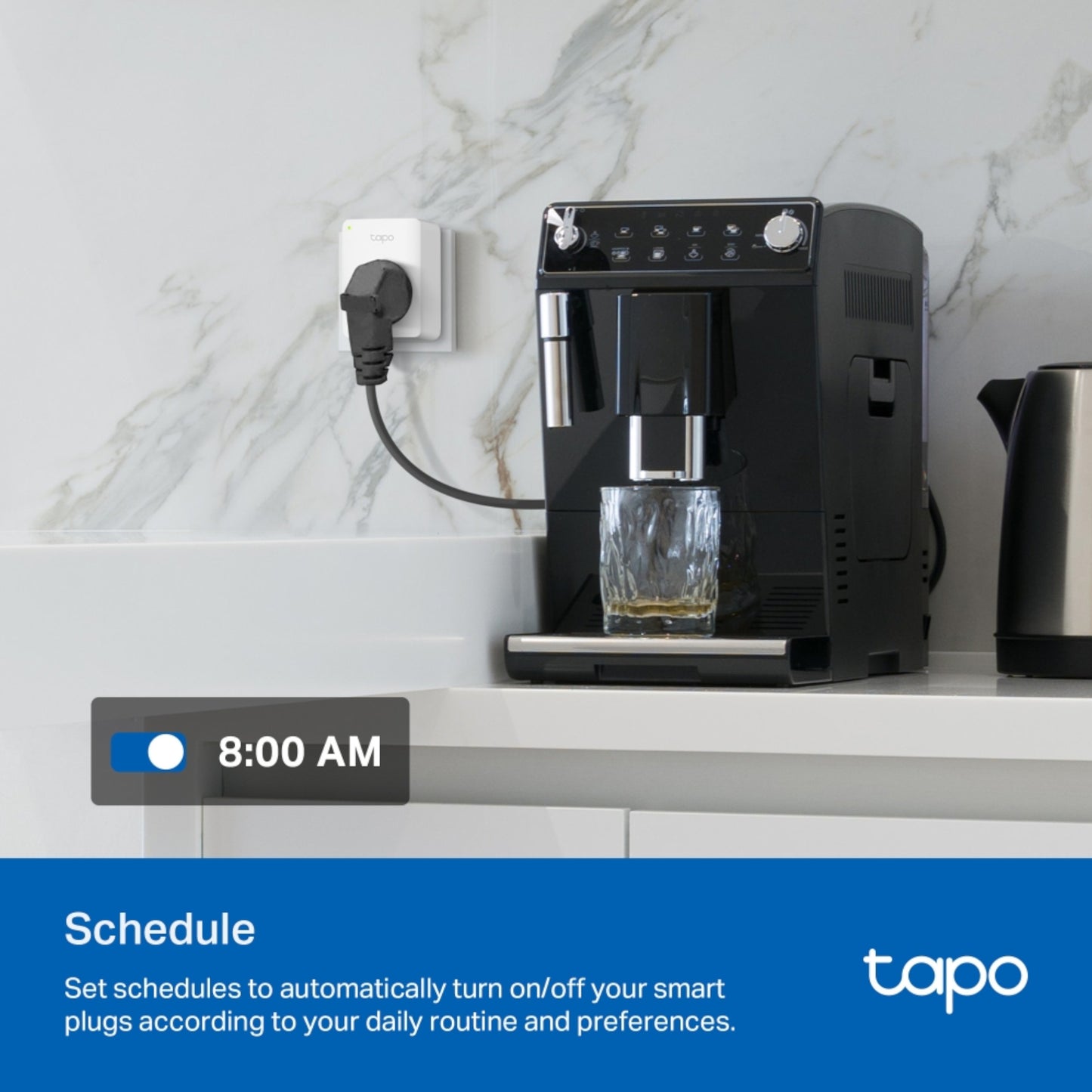 Enchufe Inteligente Con Medidor De Consumo Tp-link Tapo P110 Wifi X2u
