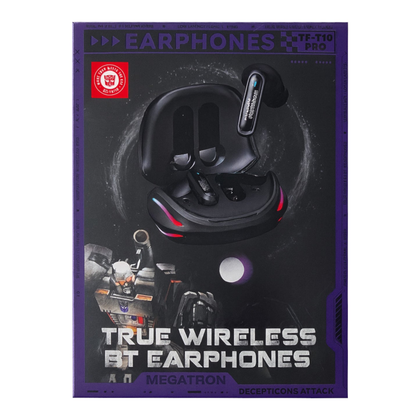 Auriculares Gaming Inalámbricos Bt Transformers TF-T10 Pro 10mW
