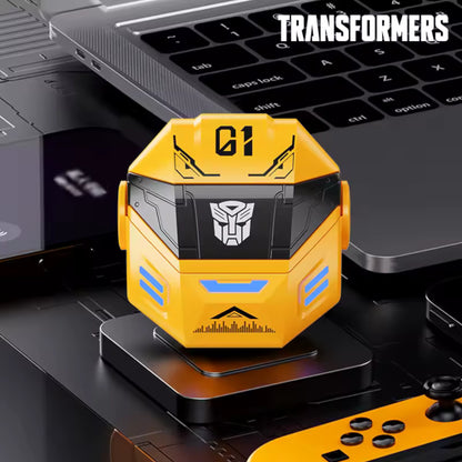 Auriculares Gaming Inalámbricos Bt Transformers TF-T36 10mm Amarillo