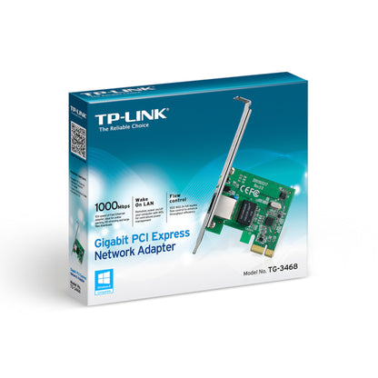 Tarjeta de Red Tp-Link Pcie Giga Tg3468 1000mb/s