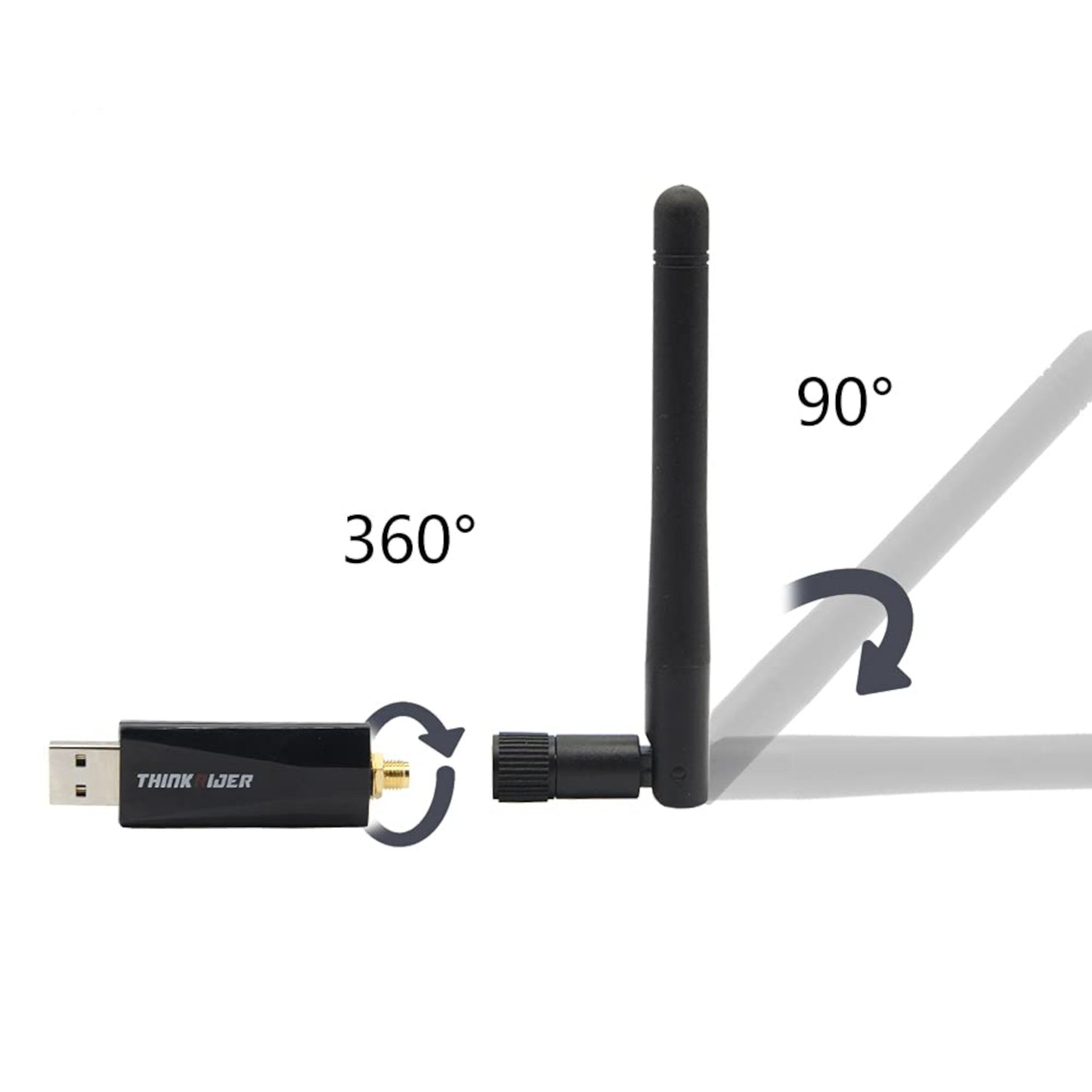 Antena y Receptor USB Para Reforzar Señal Thinkrider