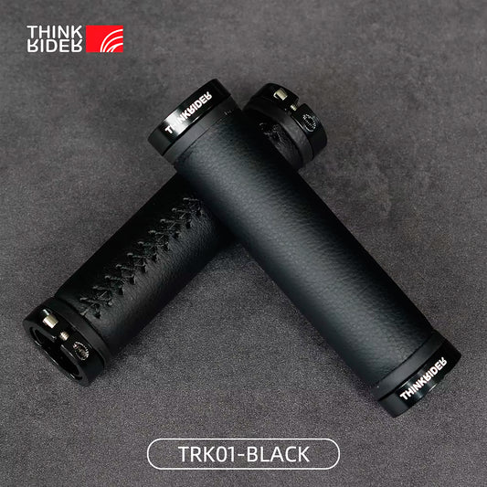 Puños De Cuero Sintético Para Bicicleta Thinkrider Antideslizantes