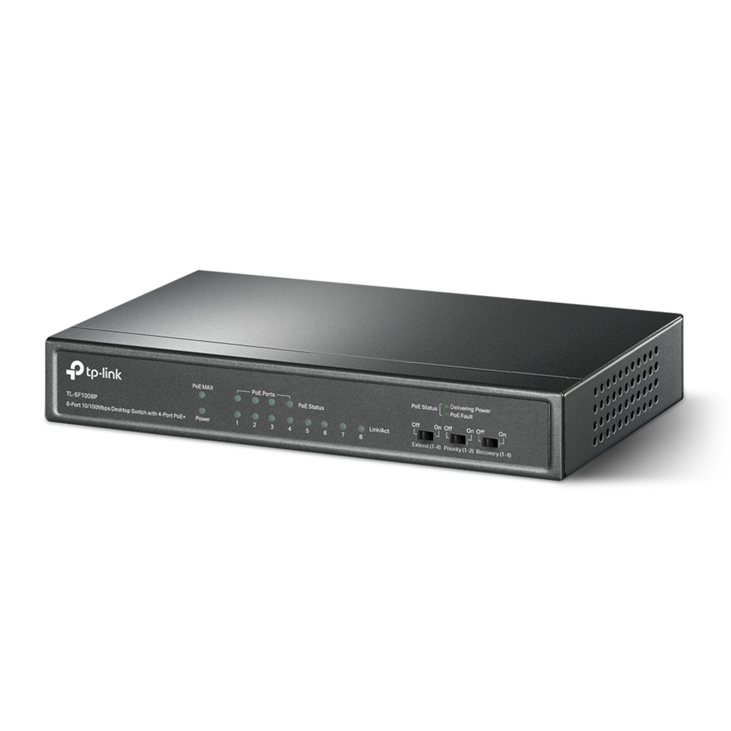 Switch Tp-Link Tl-sf1008p 8 Puertos 10/100 4 PoE