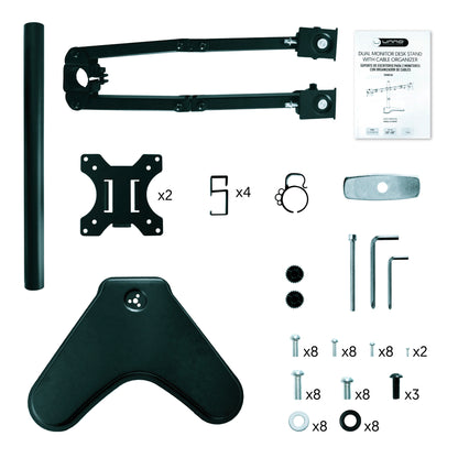 Soporte Para 2 Monitores Unno  12" A 32"