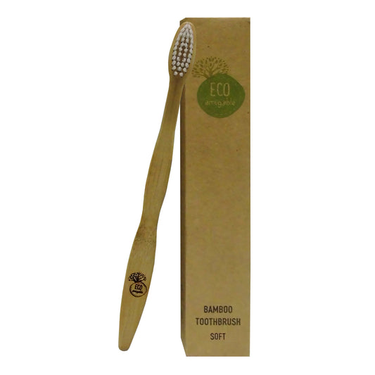 Cepillo De Dientes Ecológico De Bambú  Soft 5u