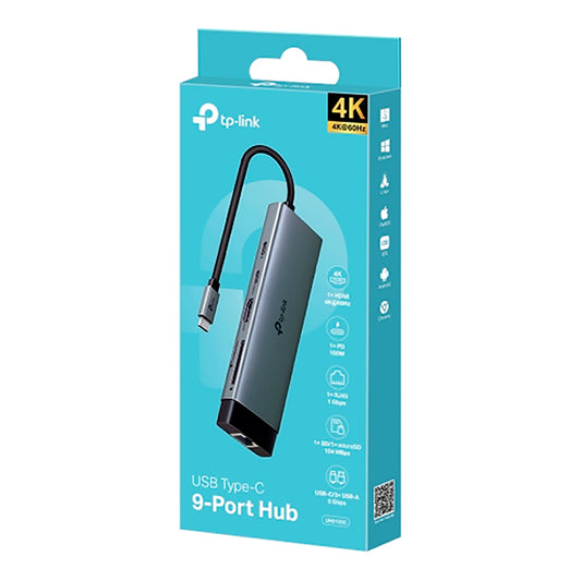 Hub Usb C 9en1 Tp-Link Uh9120c 9 Puertos