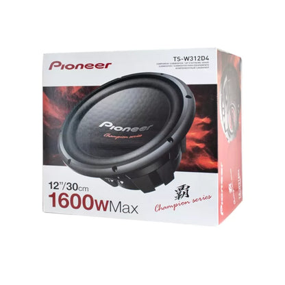 Subwoofer Pioneer para Auto Ts-w312d4 1600w 30cm
