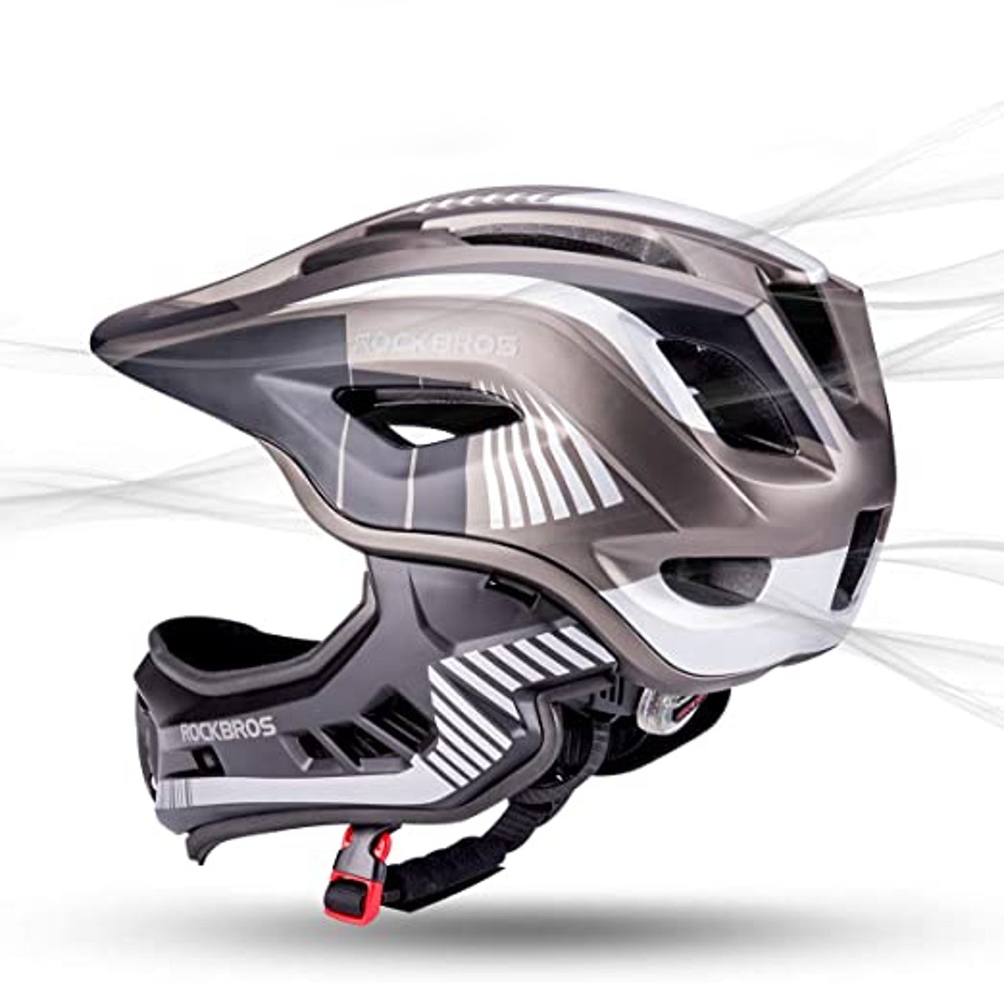 Casco Rockbros Infantil Para Bicicleta Diseño 2 en 1