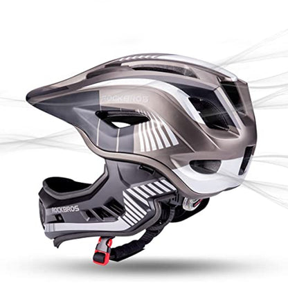 Casco Rockbros Infantil Para Bicicleta Diseño 2 en 1