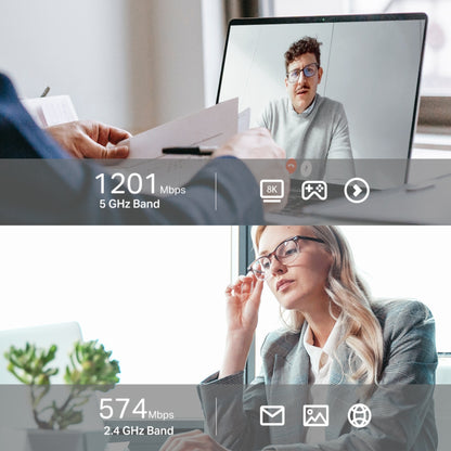 Adaptador de Red Tp-Link Usb Archer Tx20uh Dual Band Ax1800