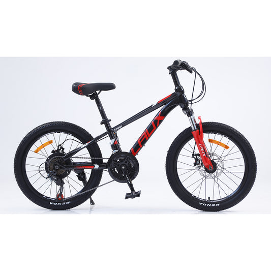 Bicicleta Para Niño Laux Tz100 21V Rodado 22 Rojo
