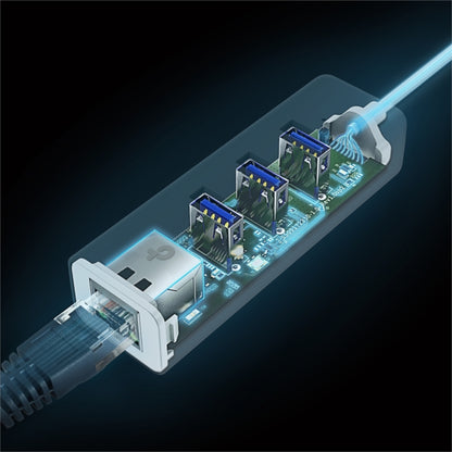 Adaptador de Red Tp-Link Usb-C 3.0 a Gigabit + Usb 3.0