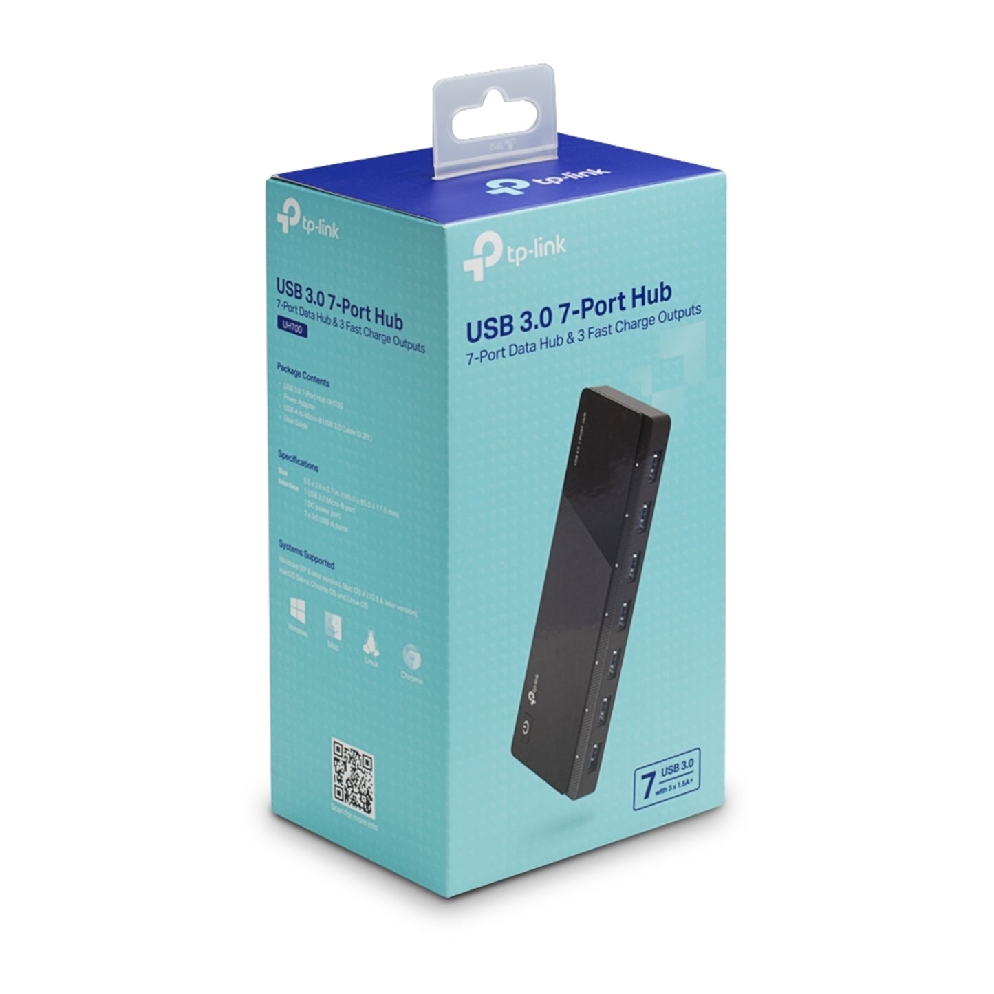 Hub Tp-Link Tapo Uh700 7 Puertos Usb 3.0