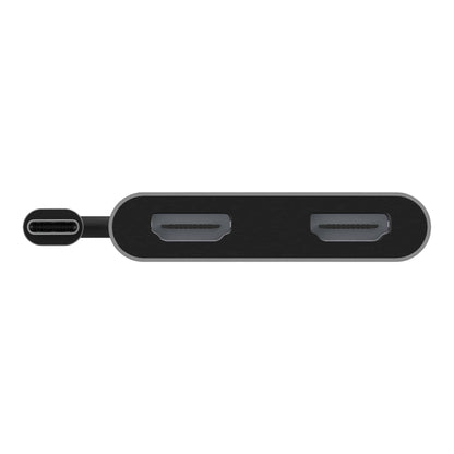 Hub 2 Puertos Unno Hb1103gy 2 Hdmi