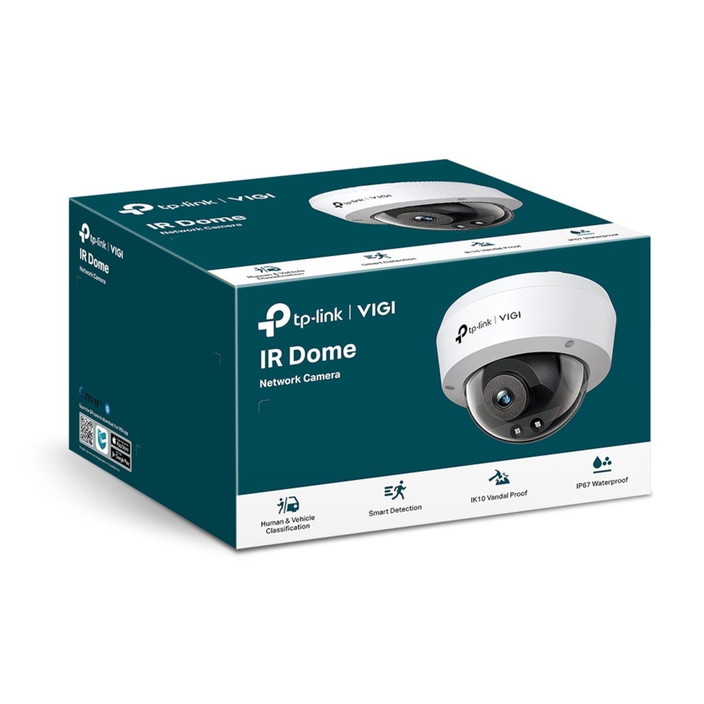 Cámara Seguridad Ext Tp-Link Vigi C220I Color Ip67 Día Noche 1080p 2mp