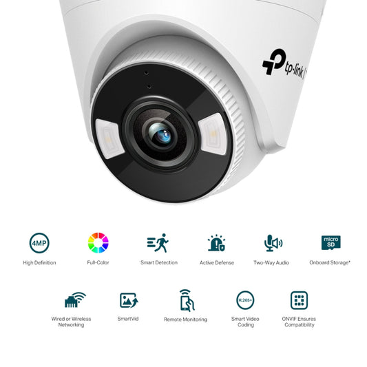 Cámara Seguridad Int Tp-Link Vigi C440 Wi-Fi Color Día Noche 2K 4mp