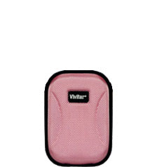 Estuche Vivitar Hard Shell Con Correa Desmontable Rosa