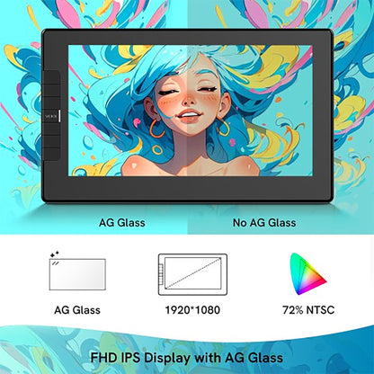 Tableta Digitalizadora Veikk Vk1200 V2 10''x6'' 1920x1080