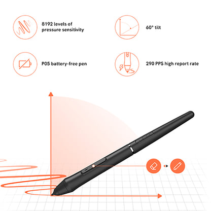 Tableta Digitalizadora Veikk Vo1060 Ambidiestro 10x6 5080lpi