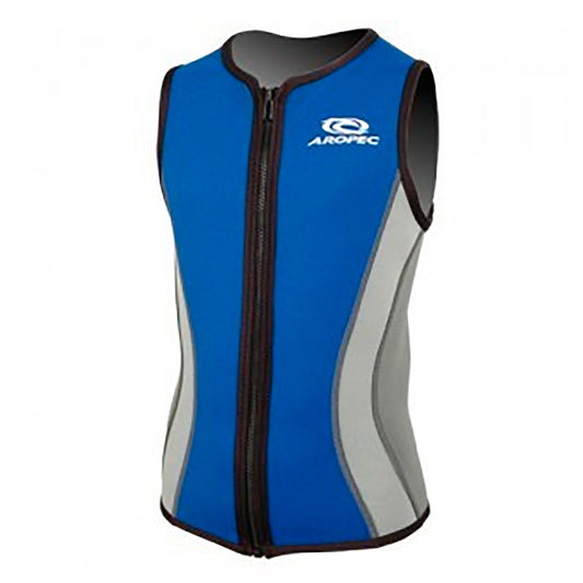 Chaleco Neopreno 2mm Natación Aropec Niño 12 Negro